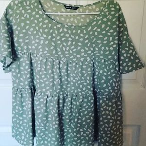 SHEIN Blouse in mint